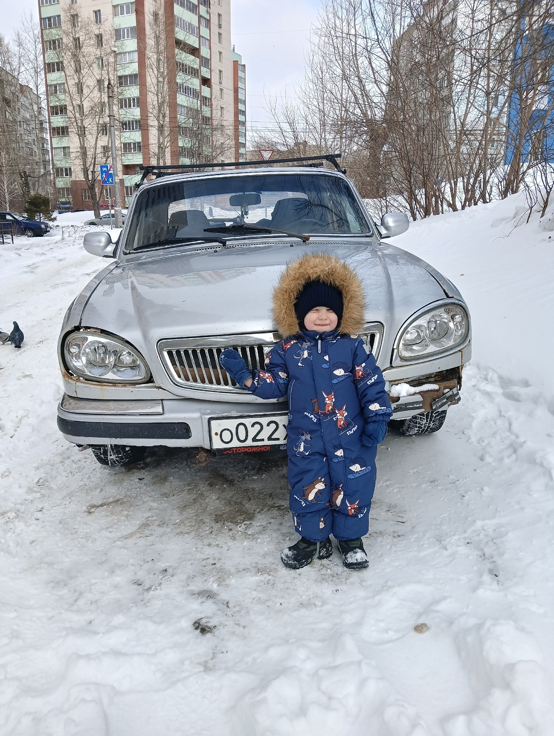 На прогулке